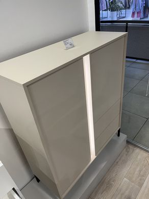 Комод высокий Perfect Home Даст/Dast 2-дверный с 2 ​​ящиками 2D2S/104 Беж фотография