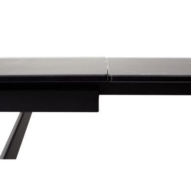 Стол раскладной FJORD BLACK MARBLE КЕРАМИКА 200-300 см Concepto Черный фотография
