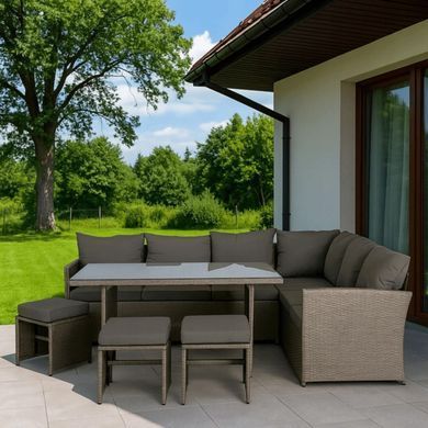 Комплект садовой мебели MEBEL ELITE GEORGIA Серый