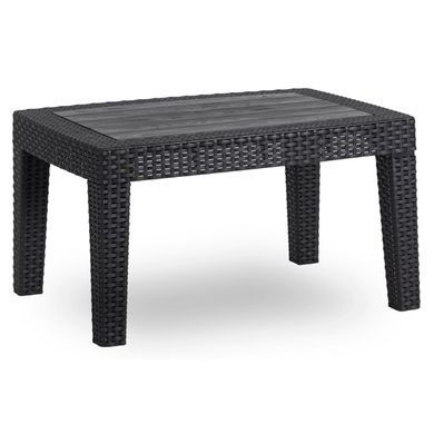 Комплект садових меблів MEBEL ELITE BRANDON Чорний