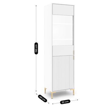 Витрина TORELLO MEBEL ELITE 190 Белый фотография