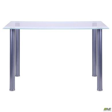 Стіл обідній Аттика База AMF 120X80 Прозорий / Білий фотографія