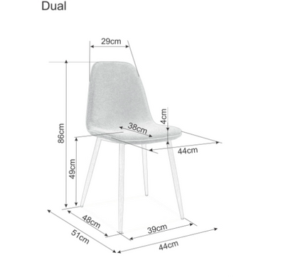Стул DUAL Signal Розовый фотография