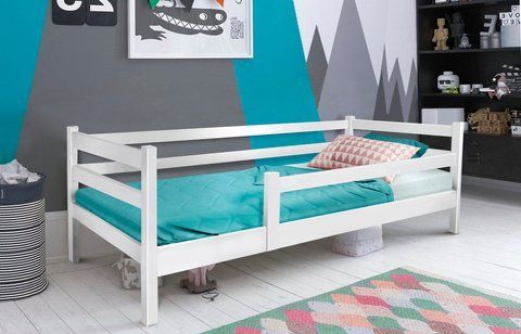 Кровать Соня Микс Мебель с ограждением 80*200 белый фотография