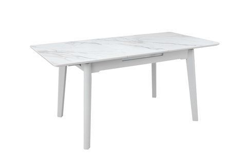 Стіл розкладний TM-76 VETRO 120(160)x80 голден сенд + теплий пісок фотографія