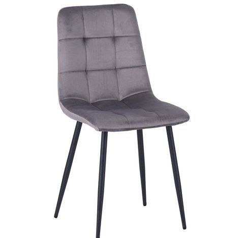 Стул Cherry Velvet AMF Серый фотография