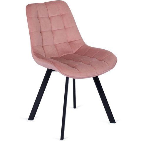 Стул бархатный MEBEL ELITE RICK Velvet Розовый фотография