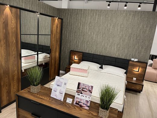 Спальня Perfect Home Милтон / Milton A Каштан/антрацит фотография
