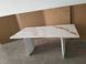 Стол раскладной REAL GOLDEN CARRARA Concepto 180(260)x90 Керамика Белый