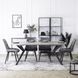 Стул бархатный MEBEL ELITE RIO Velvet, Серый