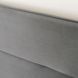 Ліжко оксамитове MEBEL ELITE BOND Velvet 160x200см Сірий