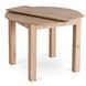 Комплект стіл MEBEL ELITE HARRY 102(142)х102 см,, дубовий ремісник, та 4 стільців FREDY, сірого кольору