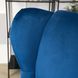 Крісло м'яке оксамитове MEBEL ELITE KLARIS 2 Velvet Синій