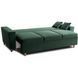 Диван 3-х місний оксамитовий MEBEL ELITE EMIL Velvet 230 см Зелений