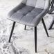 Стул бархатный MEBEL ELITE RIO Velvet, Серый