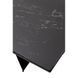 Стол раскладной FJORD BLACK MARBLE КЕРАМИКА 200-300 см Concepto Черный