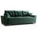 Диван 3-х місний оксамитовий MEBEL ELITE EMIL Velvet 230 см Зелений