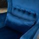 Крісло м'яке оксамитове MEBEL ELITE KLARIS 2 Velvet Синій