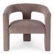 Крісло м'яке MEBEL ELITE LILLE Velvet Коричневий