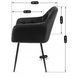 Стул бархатный MEBEL ELITE VIKI Velvet черный