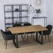 Стул бархатный MEBEL ELITE VIKI Velvet черный