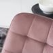 Стул бархатный MEBEL ELITE RICK Velvet Розовый