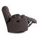 Масажне крісло MEBEL ELITE BOX екошкіра Темно-коричневий