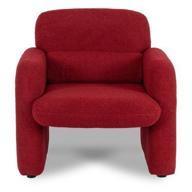 Крісло MEBEL ELITE TOGO Бордо Букле фотографія