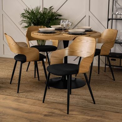 Стул MEBEL ELITE ORBI Черный фотография