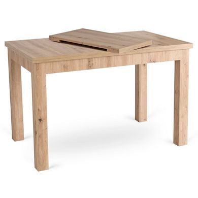 Стол раскладной MEBEL ELITE SKUBI 120(160)х75 см Дуб артизан фотография