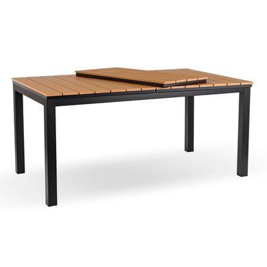 Стіл Розкладний обідній ARGOS MEBEL ELITE 160(260)х90 Дуб/чорний фотографія