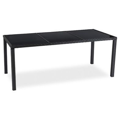Комплект садових меблів MEBEL ELITE POMONA Чорний