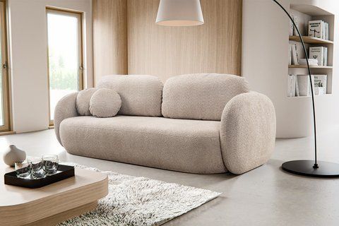 Диван розкладний OLIO Perfect Home Польща Беж фотографія