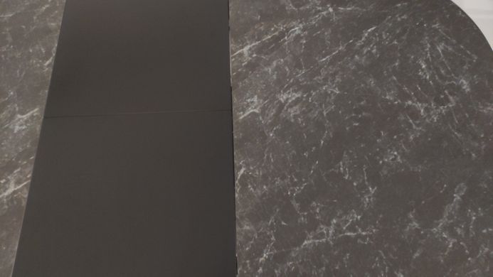 Стіл розкладний TML-865-1 VETRO 120x80 Чорний Онікс фотографія