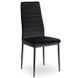 Стул бархатный MEBEL ELITE NARIS Velvet Черный