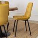 Стул бархатный MEBEL ELITE PERU Velvet, Горчица