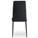 Стул бархатный MEBEL ELITE NARIS Velvet Черный
