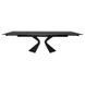 Стіл розкладний DUNA BLACK MARBLE Concepto 180(260)x90 Кераміка Чорний Мат