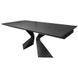 Стіл розкладний DUNA BLACK MARBLE Concepto 180(260)x90 Кераміка Чорний Мат фотографія