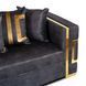 Диван MEBEL ELITE PALLAZO 2S Черный