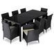 Комплект садових меблів MEBEL ELITE POMONA Чорний