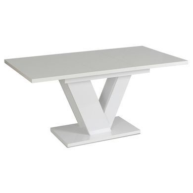 Стол раскладной MEBEL ELITE CLARK 120(160)х80 см Белый фотография