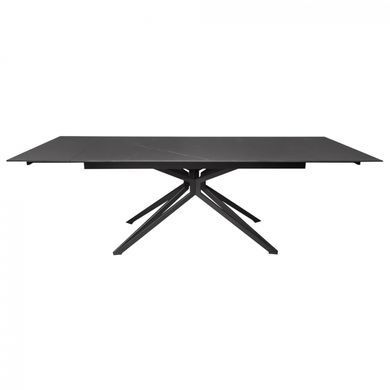 Стіл розкладний STAR BLACK MARBLE Concepto 160(240)x90 Чорний Мат фотографія