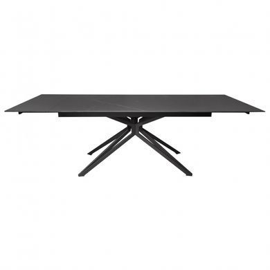 Стіл розкладний STAR BLACK MARBLE Concepto 160(240)x90 Чорний Мат фотографія