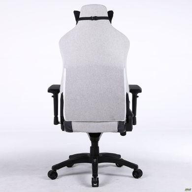 Комп'ютерне крісло VR Racer Textile Halk AMF Сірий - чорний фотографія