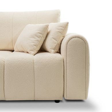 Диван розкладний SATO Perfect Home Польща Світло-бежевий фотографія