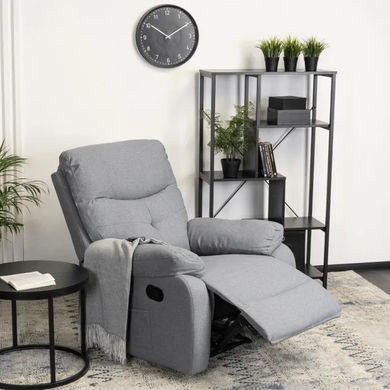 Масажне крісло MEBEL ELITE INTER 2 тканина Сірий фотографія
