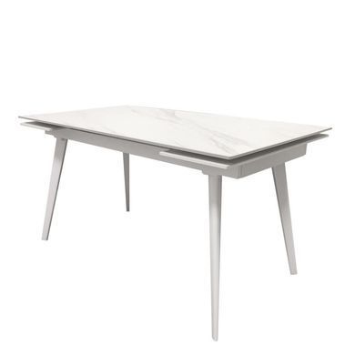 Стол Обеденный HUGO CARRARA 140-200 см Concepto Белый Керамика фотография