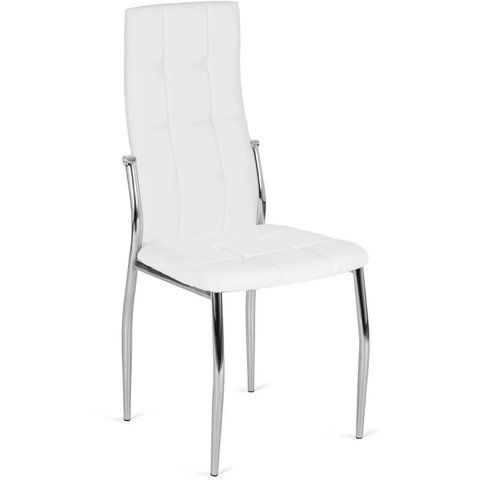 Стул MEBEL ELITE MOLLY, экокожа Белый фотография
