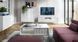Комод высокий Perfect Home Новая/Nova 2-дверный с золотыми ножками K104 Белый